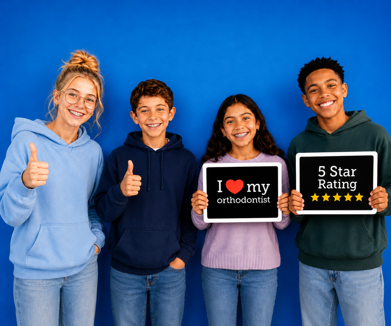 Happy patients of Dental Care Orthodontics
